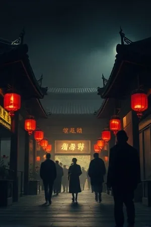 《长夜未明》凌晨街角便利店透出的暖光画面